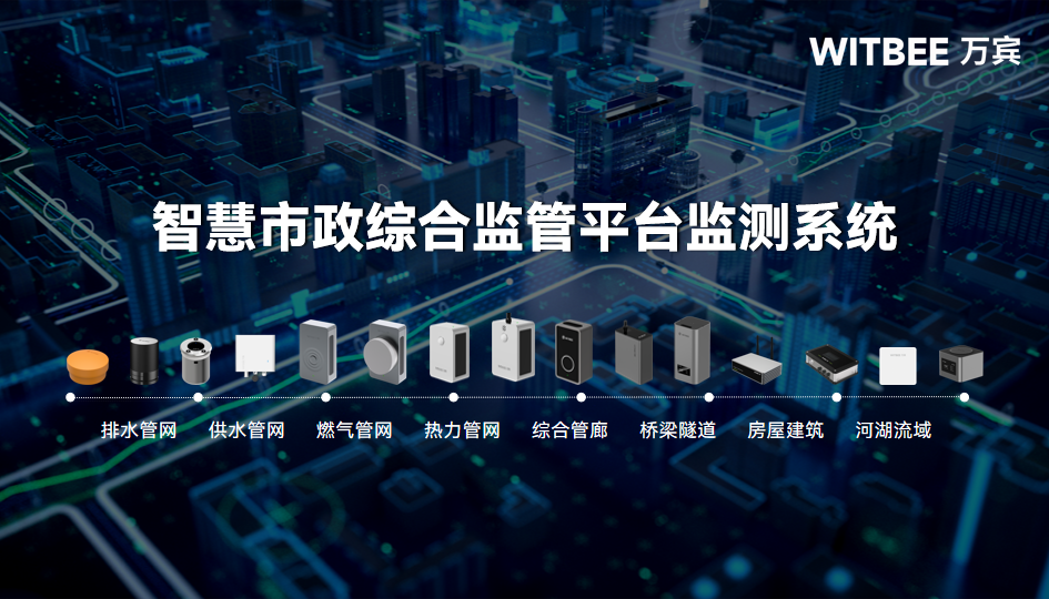 智慧市政綜合監管平臺監測系統