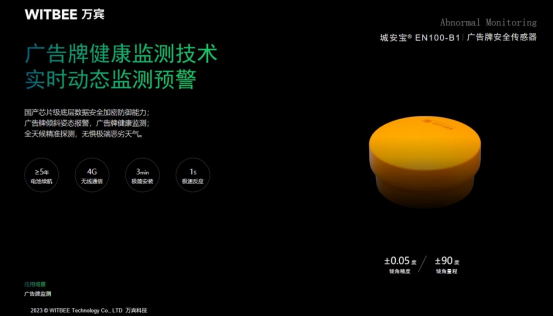 萬賓科技廣告牌安全傳感器EN100-B1實(shí)時(shí)動(dòng)態(tài)監(jiān)測(cè)預(yù)警(圖2)